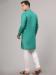 Picture of Delightful Cotton Cadet Blue Kurtas