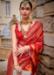 Picture of Stunning Silk Crimson Saree