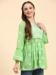 Picture of Graceful Georgette Light Green Kurtis & Tunic
