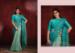 Picture of Sublime Net & Silk Cadet Blue Saree