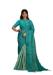 Picture of Sublime Net & Silk Cadet Blue Saree