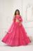 Picture of Fascinating Net Light Coral Lehenga Choli