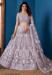 Picture of Amazing Net Light Slate Grey Lehenga Choli