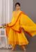 Picture of Rayon & Cotton Orange Readymade Salwar Kameez