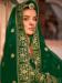 Picture of Sublime Chiffon Dark Green Anarkali Salwar Kameez