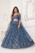 Picture of Charming Net Dark Slate Blue Lehenga Choli