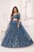 Picture of Sightly Net Dark Slate Blue Lehenga Choli