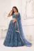 Picture of Sightly Net Dark Slate Blue Lehenga Choli