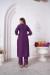 Picture of Well Formed Silk Purple Readymade Salwar Kameez