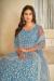 Picture of Lovely Net Light Slate Grey Anarkali Salwar Kameez