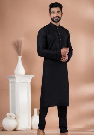 Picture of Classy Crepe Black Salwar Kameez Offer