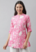 Picture of Pleasing Rayon Pale Violet Red Kurtis & Tunic