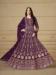 Picture of Beautiful Georgette Purple Anarkali Salwar Kameez