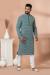 Picture of Beauteous Cotton & Georgette Medium Sea Green Kurtas