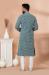 Picture of Beauteous Cotton & Georgette Medium Sea Green Kurtas