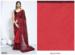 Picture of Wonderful Satin & Silk & Organza Fire Brick Saree
