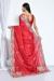 Picture of Comely Net & Silk & Organza Crimson Saree