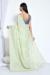 Picture of Pretty Net & Silk & Organza Light Green Saree
