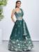 Picture of Beautiful Georgette Cadet Blue Lehenga Choli