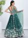 Picture of Beautiful Georgette Cadet Blue Lehenga Choli