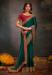 Picture of Magnificent Satin Teal Saree