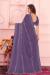 Picture of Good Looking Chiffon Purple Saree