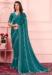 Picture of Radiant Chiffon Teal Saree