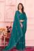 Picture of Radiant Chiffon Teal Saree