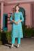 Picture of Ideal Cotton Cadet Blue Kurtis & Tunic