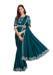 Picture of Statuesque Crepe & Satin & Silk Midnight Blue Saree