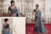Picture of Wonderful Georgette Dark Slate Grey Saree