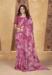 Picture of Magnificent Chiffon Pale Violet Red Saree