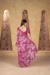 Picture of Magnificent Chiffon Pale Violet Red Saree