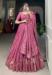 Picture of Lovely Chiffon Pale Violet Red Lehenga Choli
