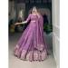 Picture of Ideal Chiffon Purple Lehenga Choli