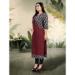 Picture of Exquisite Cotton Brown Kurtis & Tunic