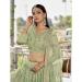Picture of Beautiful Georgette Dark Sea Green Lehenga Choli