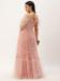 Picture of Georgette & Net & Silk Pink Readymade Lehenga Choli