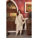 Picture of Superb Crepe Beige Readymade Salwar Kameez