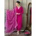 Picture of Chiffon Medium Violet Red Readymade Salwar Kameez