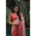 Picture of Beauteous Silk Rosy Brown Saree