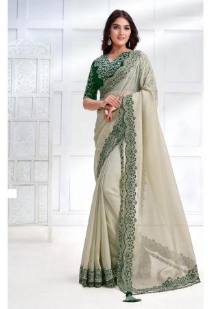 Picture of Splendid Silk Off White Saree