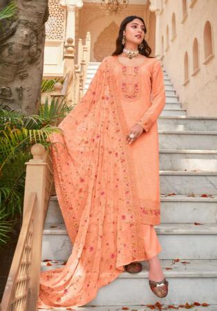 Picture of Statuesque Georgette Peru Straight Cut Salwar Kameez
