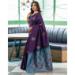 Picture of Classy Silk Purple Saree