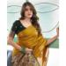 Picture of Grand Silk Dark Golden Rod Saree