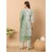 Picture of Cotton Medium Spring Green Readymade Salwar Kameez