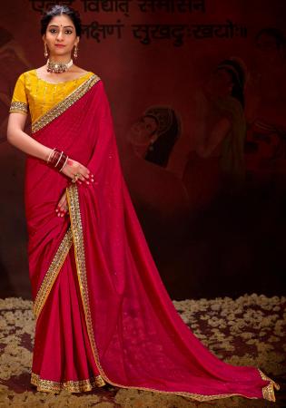 Picture of Bewitching Silk Light Coral Saree