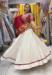 Picture of Gorgeous Cotton White Readymade Lehenga Choli