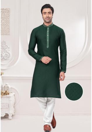 Picture of Good Looking Chiffon Sea Green Kurtas