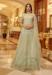 Picture of Radiant Net Off White Anarkali Salwar Kameez
